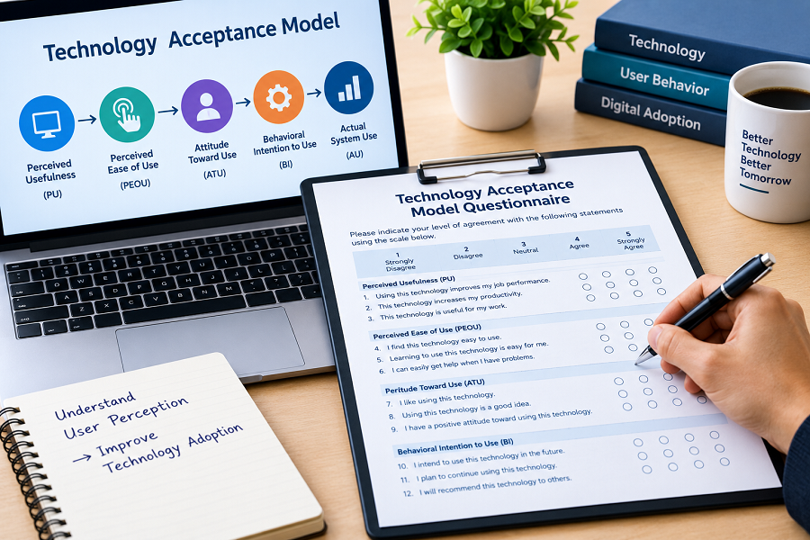 Technology Acceptance Survey Desk