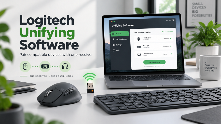 Logitech Unifying Workspace Setup